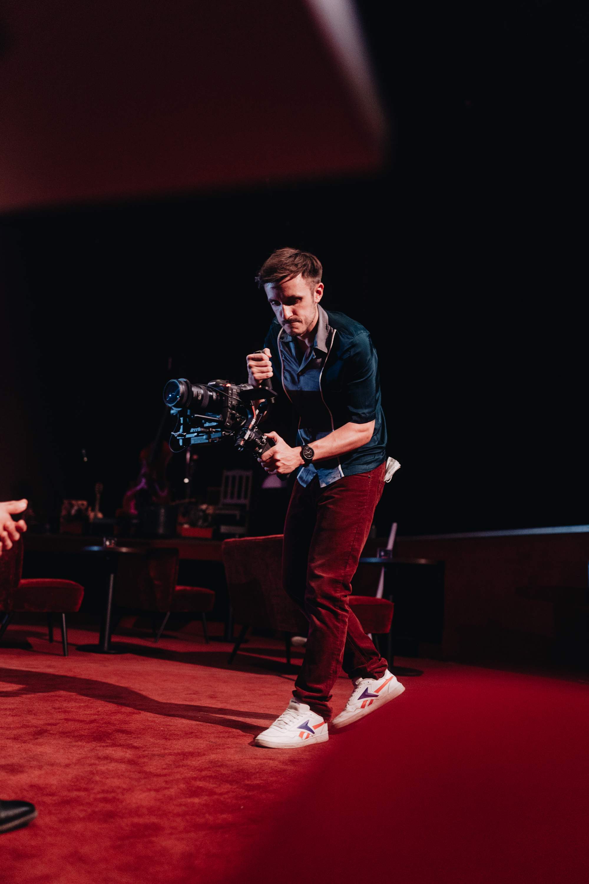 Live Production mit Gimbal